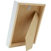 Drevený rám S223K 10x15 cm biely