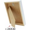 Drevený rám S223K 10x15 cm biely