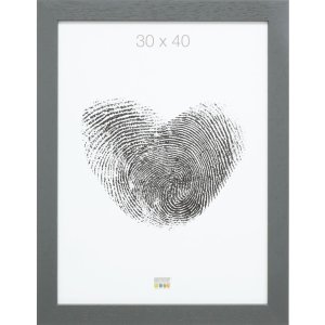 Drevený rám S226K 24x30 cm sivý