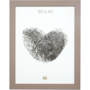 Deknudt drevený rám S226K 50x70 cm taupe