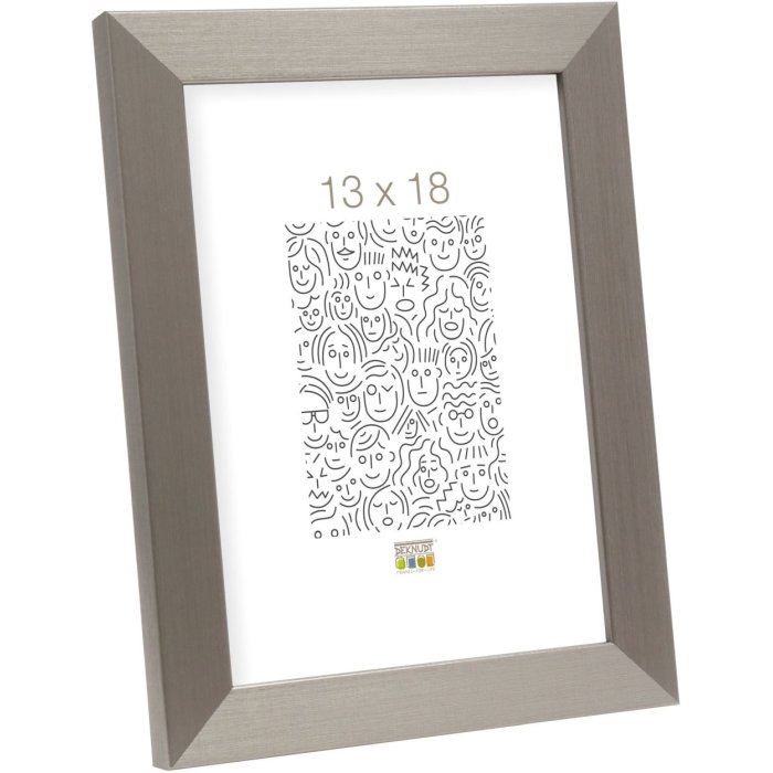 Plastový rám S41VD1 strieborný 10x15 cm