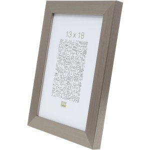 Plastový rám S41VD1 strieborný 10x15 cm