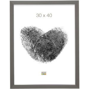 Plastový rám S41VK7 sivý 10x20 cm