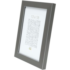 Plastový rám S41VK7 sivý 15x30 cm