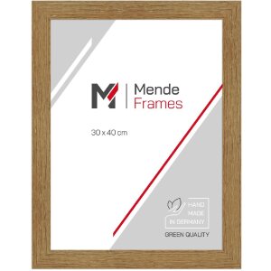 MendeFrames Bilderrahmen H750 Massivholz 10x13 cm eiche Klarglas