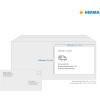 HERMA Štítky Premium A4 biely 210x148 mm matný papier 20 ks