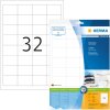 Štítky Premium A4, biely 48,3x33,8 mm matný papier 320 ks.