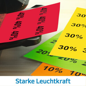 Štítky HERMA A4 červené 25,4x10 mm papier matný 3780 kusov