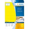Štítky HERMA A4 žlté 70x37 mm papier matný 480 kusov