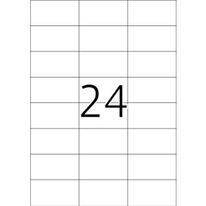 Štítky HERMA A4 zelené 70x37 mm papier matný 480 kusov