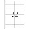 Štítky HERMA Premium A4, biely 48,3x33,8 mm matný papier 800 ks.