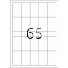 Štítky Premium A4, biely matný papier 38,1x21,2 mm 1625 ks.