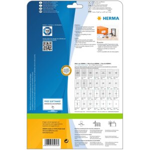 Štítky Premium A4, biely 96,5x42,3 mm matný papier 300 ks.