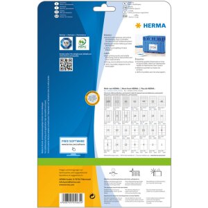 HERMA Etikety Premium A4, biely papier 210x297 mm...