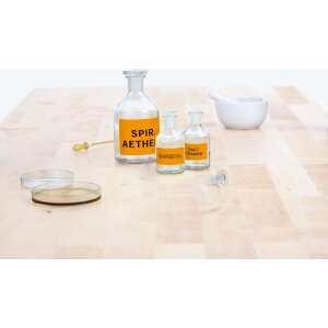 Štítky A4 neónovo oranžové 210x297 mm papier matný 20 ks.