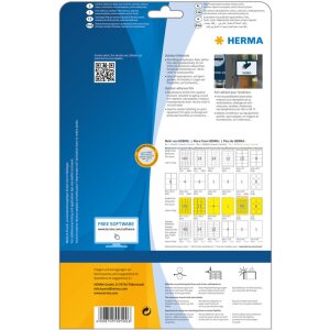 Štítky A4 vonkajšia lepiaca fólia biela 210x297 mm fólia matná 10 ks.