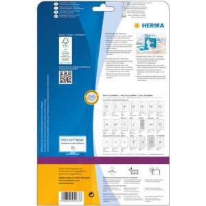 Vložka na CD pre Slimcase A4 biela 121x242 mm lepenka nelepiaca 25 ks.