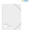 HERMA etikety A4 biela 40,6x25,4 mm oválne Pohyblivé-šúpacie papier matný 900 ks.