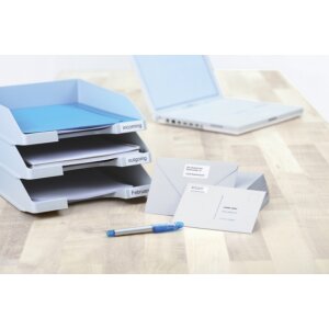 Atramentové etikety A4 biele 30,5x16,9 mm matný papier 2400 ks.