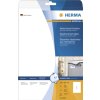 Atramentové etikety A4 biela 210x297 mm matná fólia odolná voči poveternostným vplyvom 10 ks.