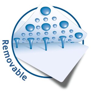 Štítky A4 biele 63,5x8,5 mm Pohyblivý snímateľný papier matný 2400 ks.