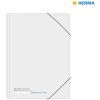 Štítky A4 biele 63,5x8,5 mm Pohyblivý snímateľný papier matný 2400 ks.