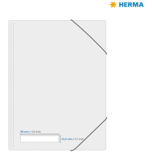 Etikety A4 biela 96x16,9 mm Pohyblivý snímateľný papier matný 800 ks.