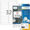 Etikety A4 biela 96x16,9 mm Pohyblivý snímateľný papier matný 800 ks.