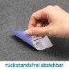Štítky na zakladače A4 biele 192x61 mm Pohyblivý snímateľný papier matný nepriehľadný 100 ks.