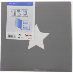 Hama zasúvací album Obloha 200 fotografií 10x15 cm sivý