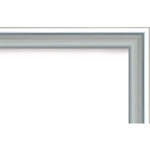 Galeria plastový rám 50x100 cm strieborný