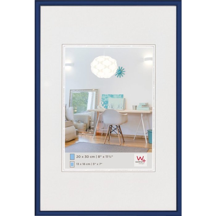 Nový plastový rám Lifestyle 60x90 cm modrý