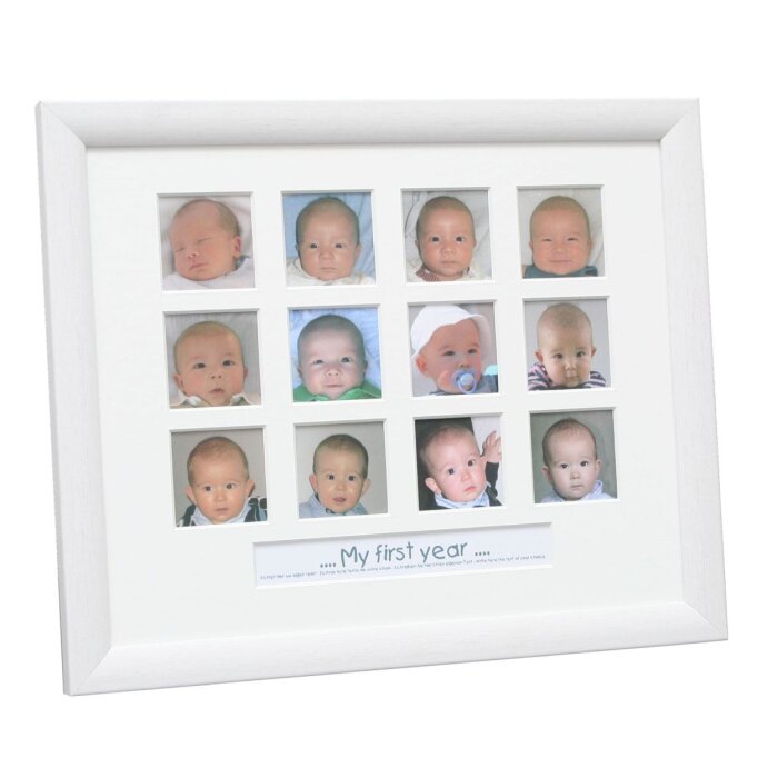 Galerijný rám Môj prvý rok pre obrázok veľkosti 5x5 cm