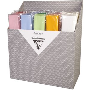 Clairefontaine Krepppapier Rolle 2,50 x 0,50 m 40 g...