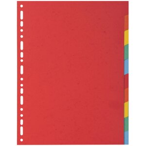 Register DIN A4 s 10 záložkami