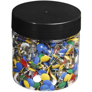 Exacompta 14767E Tacks blister 1000 kusov farebný mix