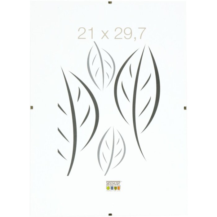 Bezrámový držiak na obrazy 60x80 cm normálne sklo