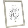 Ozdobný rám na fotografie S95L 13x13 cm strieborný