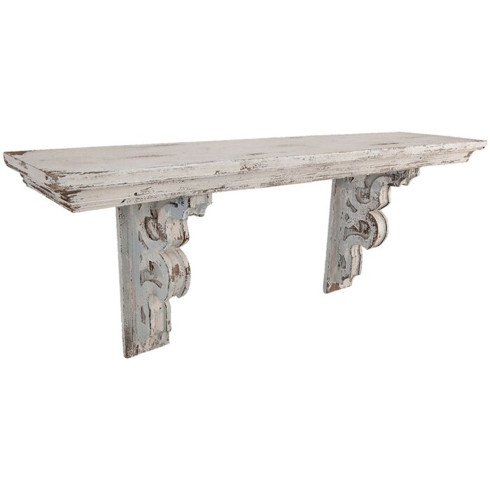 Nástenná polica shabby white - 5H0232 Clayre Eef
