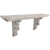 Nástenná polica shabby white - 5H0232 Clayre Eef