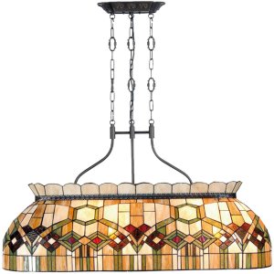 Závesná lampa Tiffany 115x130x36 cm...