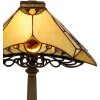 Stolná lampa Tiffany Ø 50x49 cm prírodná farebná
