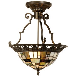 LumiLamp 5LL-5328 Stropné svietidlo Tiffany...
