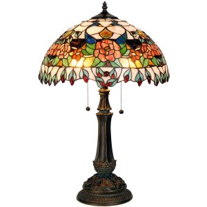 LumiLamp 5LL-5530 Tiffany stolová lampa Ø...