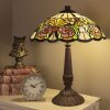 Stolová lampa Tiffany Ø 44x57 cm fialová farba