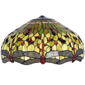 LumiLamp 5LL-9200GR Tienidlo Tiffany Ø 51x30 cm...