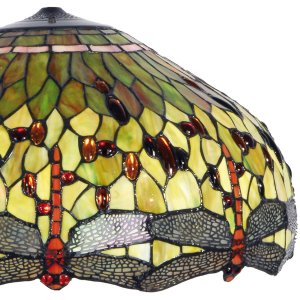 LumiLamp 5LL-9200GR Tienidlo Tiffany Ø 51x30 cm...