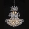 Luster zo železa a skla Ø 50 cm - 5LL-CR31 Clayre Eef