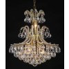 Luster zo železa a skla Ø 50 cm - 5LL-CR32 Clayre Eef