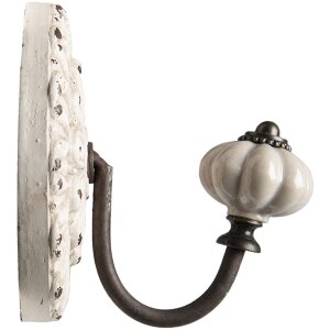 Háčik BLÜTE - 10x8x10 cm shabby white